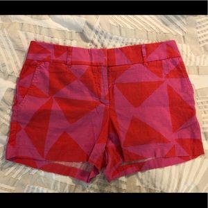 Orange and Pink LOFT riviera shorts